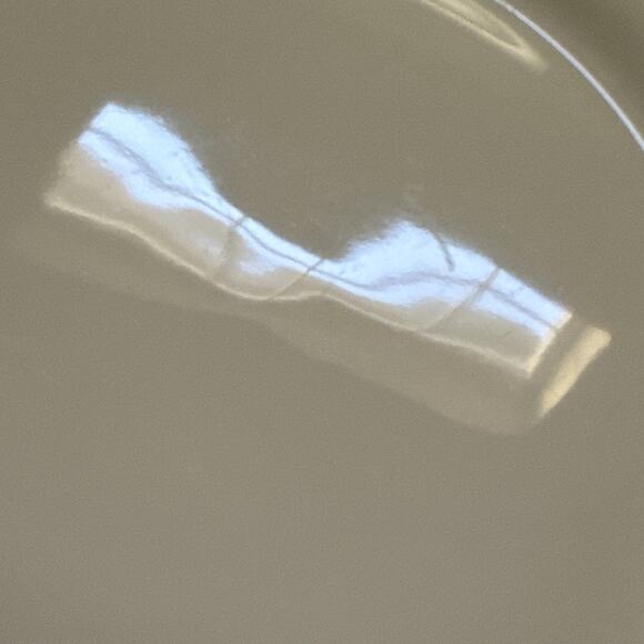 Crate & Barrel White 10.5” Dinner Plates Set of 2 Modern Traditional Dinnerware - Picture 9 of 10